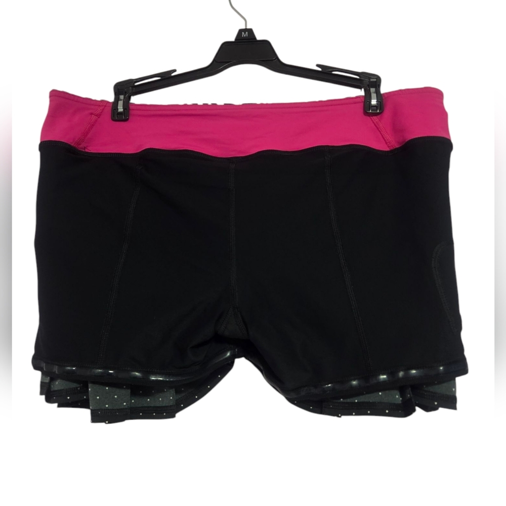 Lululemon Athletica Black and White Skater Mini Skirt - Picture 3 of 10